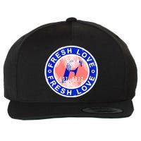 Fresh Love Essential Wool Snapback Cap