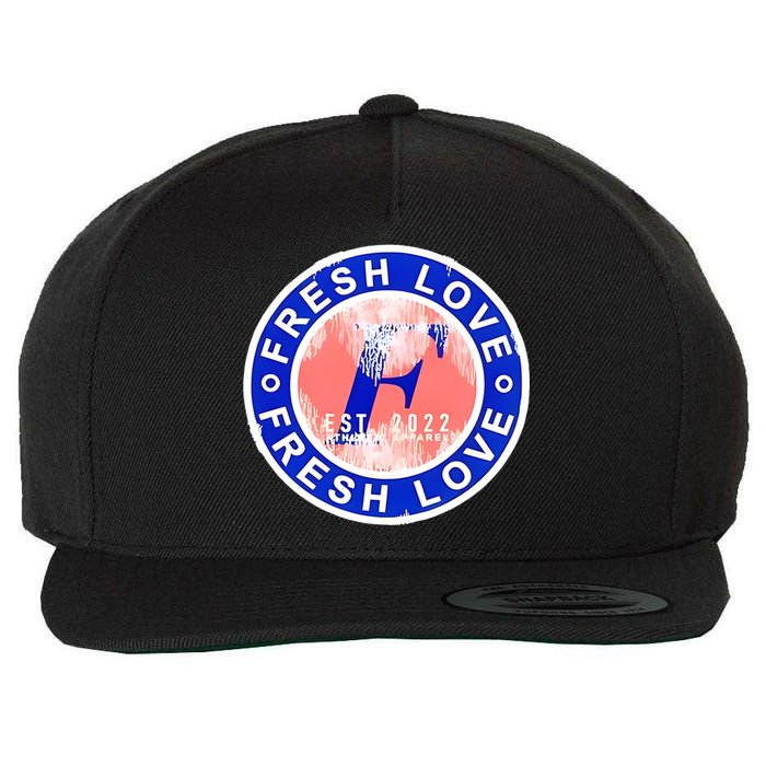 Fresh Love Essential Wool Snapback Cap