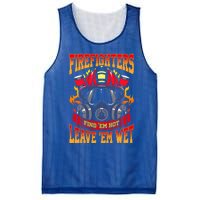 Firefighters Leave Em Wet! Gift Mesh Reversible Basketball Jersey Tank