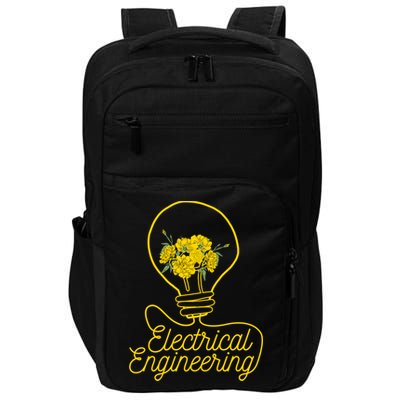 Flower Lightbulb Electrical Engineering Gift Impact Tech Backpack