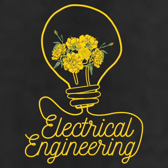 Flower Lightbulb Electrical Engineering Gift Adult Drive Performance Visor