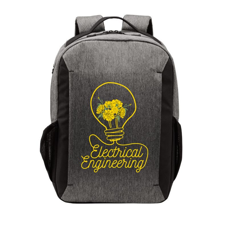 Flower Lightbulb Electrical Engineering Gift Vector Backpack