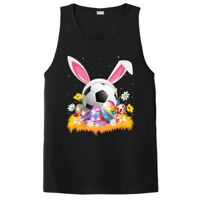 Football Lover Easter Egg Funny Football Easter Sunday Gift PosiCharge Competitor Tank