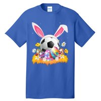 Football Lover Easter Egg Funny Football Easter Sunday Gift Tall T-Shirt