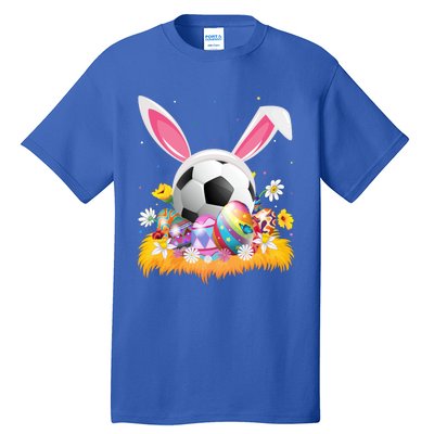 Football Lover Easter Egg Funny Football Easter Sunday Gift Tall T-Shirt