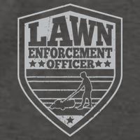 Funny Lawn Enforcement Officer Dad Lawn Mowing Vector Backpack