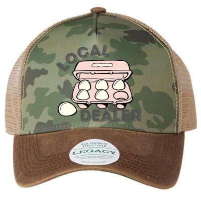 Funny Local Egg Dealer Legacy Tie Dye Trucker Hat