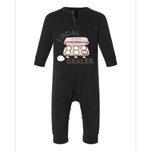 Funny Local Egg Dealer Infant Fleece One Piece