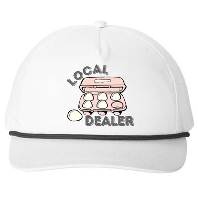 Funny Local Egg Dealer Snapback Five-Panel Rope Hat