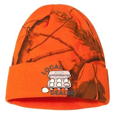 Funny Local Egg Dealer Kati Licensed 12" Camo Beanie