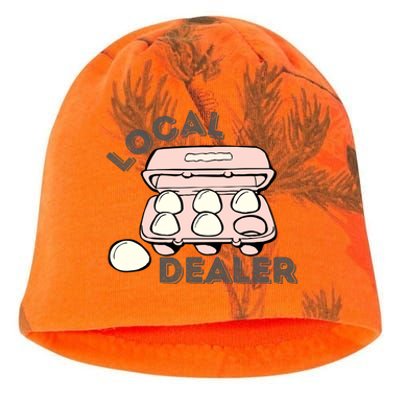 Funny Local Egg Dealer Kati - Camo Knit Beanie