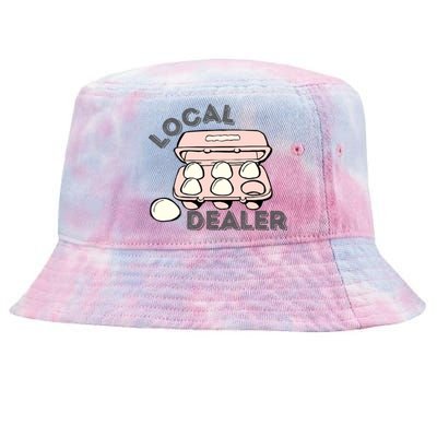 Funny Local Egg Dealer Tie-Dyed Bucket Hat