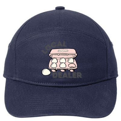 Funny Local Egg Dealer 7-Panel Snapback Hat