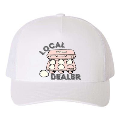 Funny Local Egg Dealer Yupoong Adult 5-Panel Trucker Hat