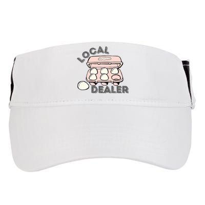 Funny Local Egg Dealer Adult Drive Performance Visor