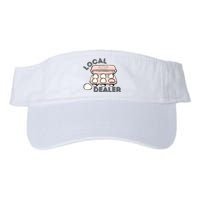 Funny Local Egg Dealer Valucap Bio-Washed Visor