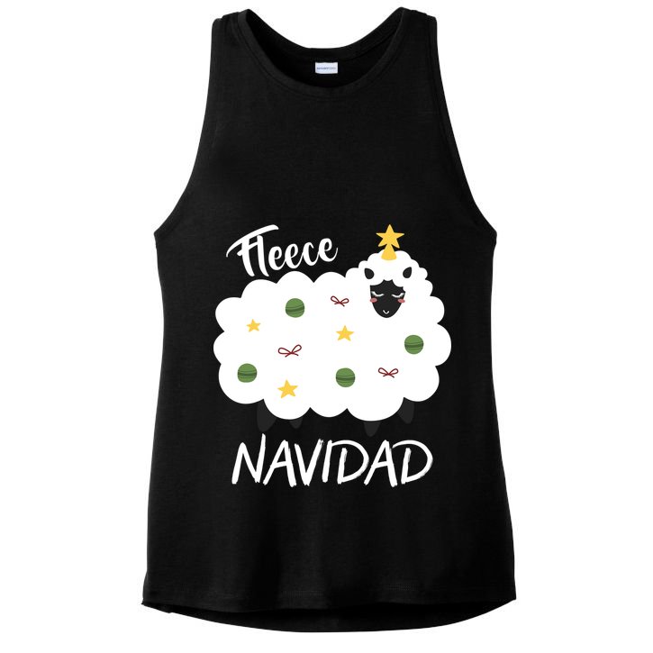 Fleece Navidad Ladies PosiCharge Tri-Blend Wicking Tank