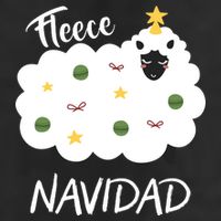 Fleece Navidad 7 Panel Mesh Trucker Snapback Hat