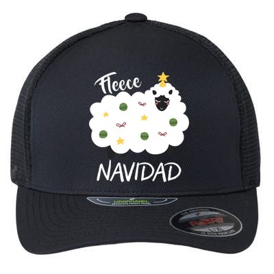 Fleece Navidad Flexfit Unipanel Trucker Cap