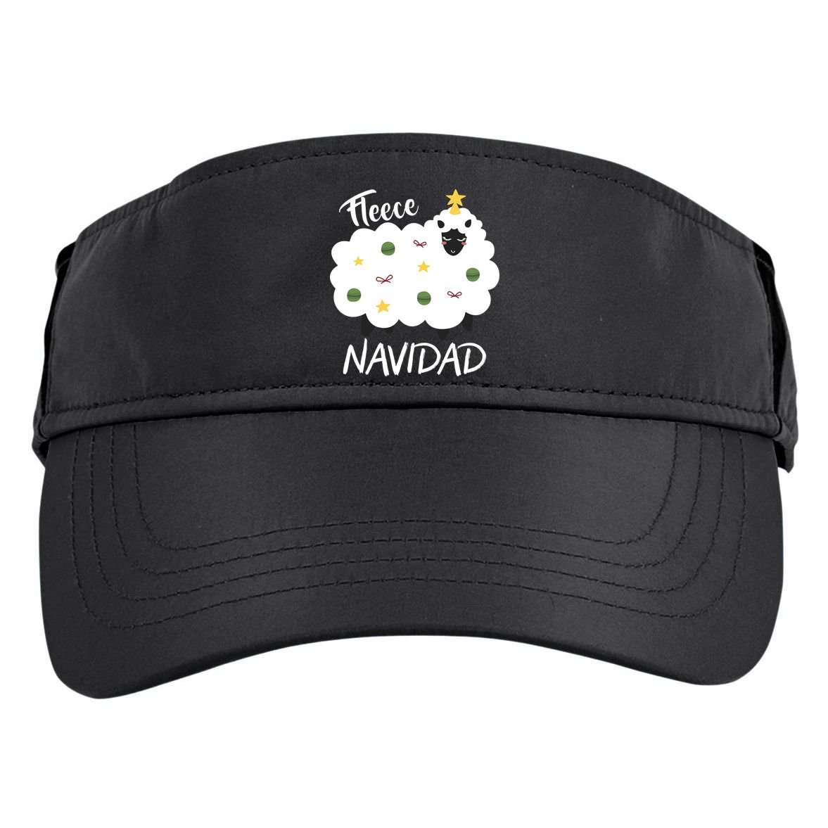 Fleece Navidad Adult Drive Performance Visor