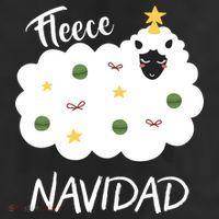 Fleece Navidad 11oz C Handle Ceramic Mug