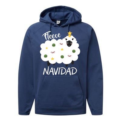 Fleece Navidad Performance Fleece Hoodie