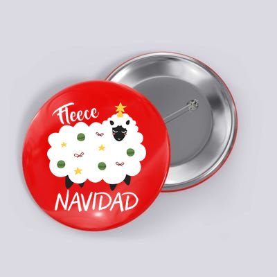 Fleece Navidad Button