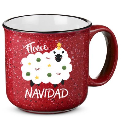 Fleece Navidad 15oz Campfire Ceramic Mug
