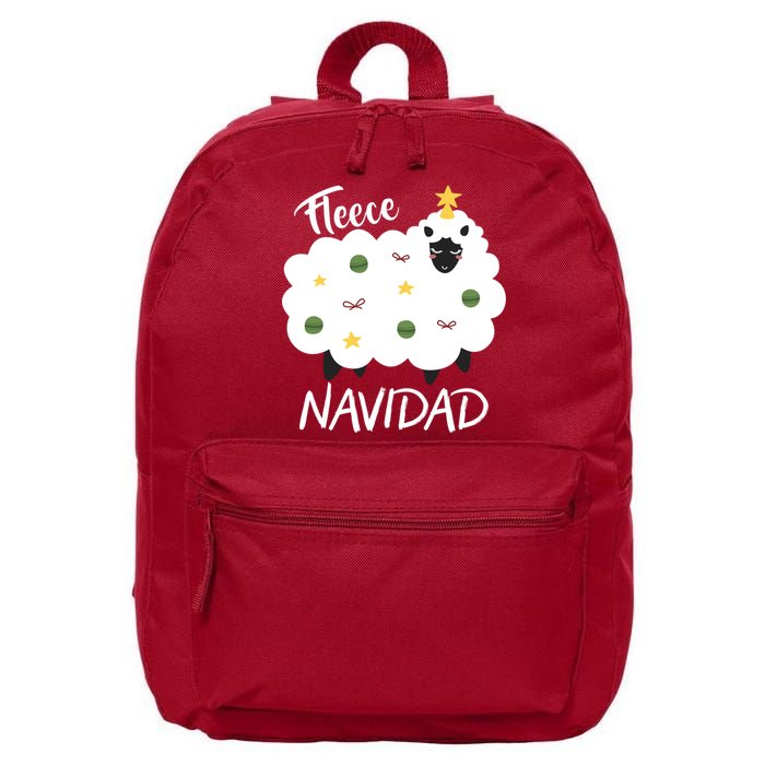 Fleece Navidad 16 in Basic Backpack