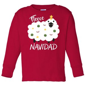 Fleece Navidad Toddler Long Sleeve Shirt