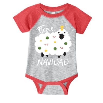 Fleece Navidad Infant Baby Jersey Bodysuit