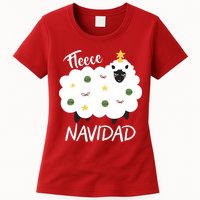 Fleece Navidad Womens T-Shirt