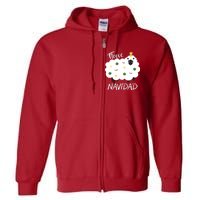 Fleece Navidad Full Zip Hoodie