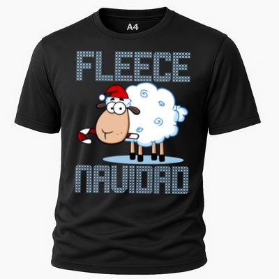 Fleece Navidad Sheep Lamb Ugly Christmas Sweater Design Performance Shirt