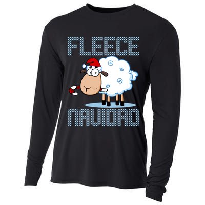 Fleece Navidad Sheep Lamb Ugly Christmas Sweater Design Cooling Performance Long Sleeve Crew
