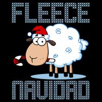 Fleece Navidad Sheep Lamb Ugly Christmas Sweater Design Cooling Performance Long Sleeve Crew