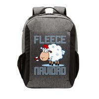 Fleece Navidad Sheep Lamb Ugly Christmas Sweater Design Vector Backpack