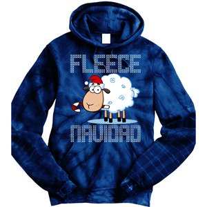 Fleece Navidad Sheep Lamb Ugly Christmas Sweater Design Tie Dye Hoodie