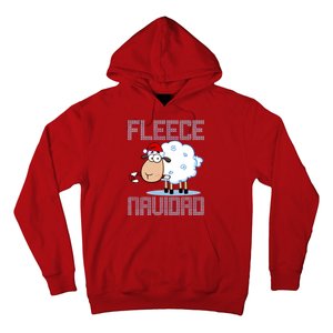 Fleece Navidad Sheep Lamb Ugly Christmas Sweater Design Hoodie