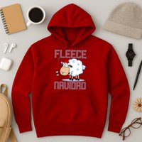 Fleece Navidad Sheep Lamb Ugly Christmas Sweater Design Hoodie