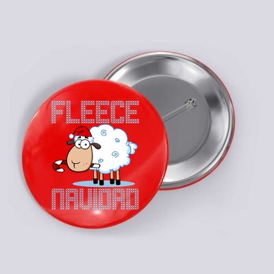 Fleece Navidad Sheep Lamb Ugly Christmas Sweater Design Button