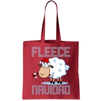 Fleece Navidad Sheep Lamb Ugly Christmas Sweater Design Bag