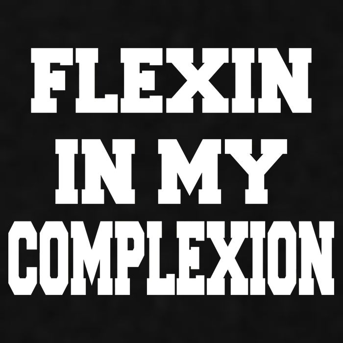 Flexin In My Complexion Ladies PosiCharge Tri-Blend Wicking Tank