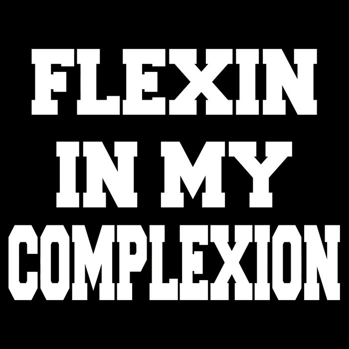Flexin In My Complexion Cropped Pullover Crew