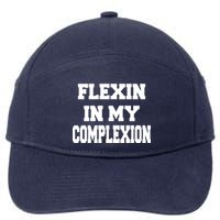 Flexin In My Complexion 7-Panel Snapback Hat