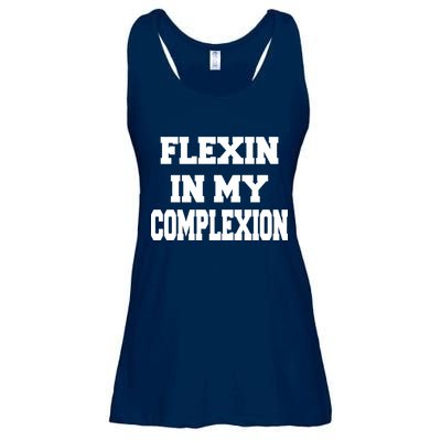 Flexin In My Complexion Ladies Essential Flowy Tank