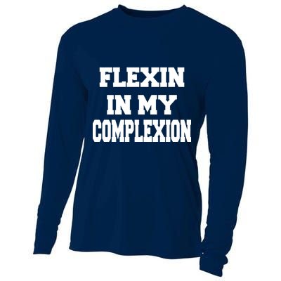 Flexin In My Complexion Cooling Performance Long Sleeve Crew