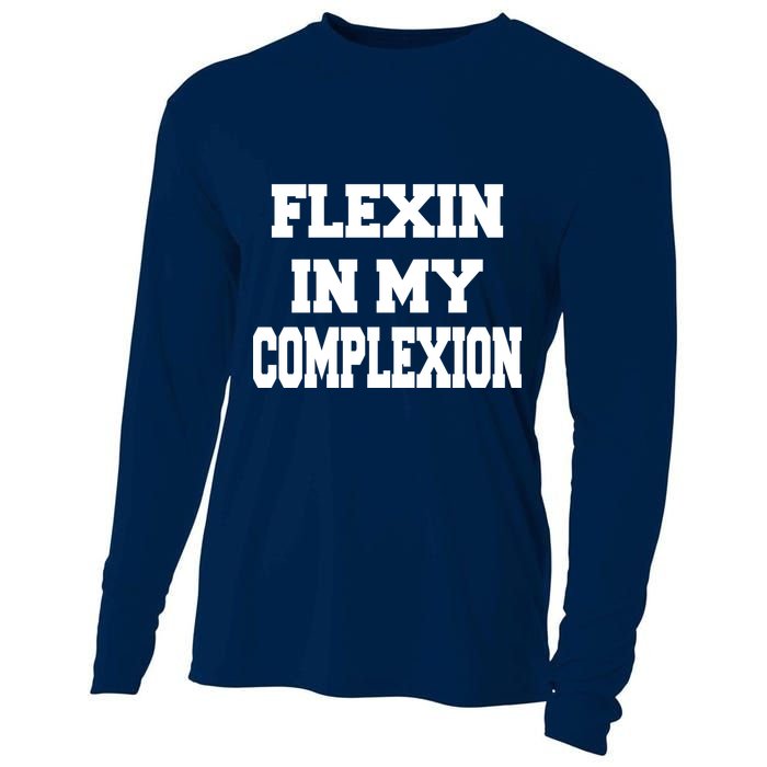 Flexin In My Complexion Cooling Performance Long Sleeve Crew