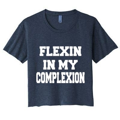 Flexin In My Complexion Crop Top