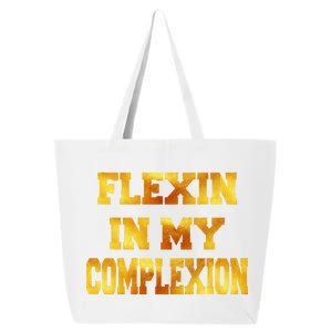 Flexin In My Complexion Gold Print 25L Jumbo Tote